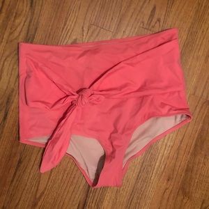 Kortni Jeane swim bottoms. High waisted. XL. NEW